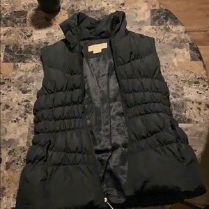 Michael Kors black puffer vest